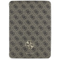 Etui Guess Magnetic 4G Big Logo na iPad Pro 11" 2024 - brązowe