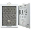 Etui Guess Magnetic 4G Big Logo na iPad Pro 11" 2024 - brązowe