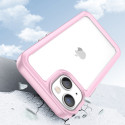 AG PREMIUM Outer Space Case Pevné pouzdro pro iPhone 14 Plus s gelovým rámečkem růžové