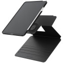 Etui UNIQ Rovus Snapmount Magnetic 360 Rotating Detachable do iPad 11" 2025 / iPad 10.9" 2022 (10 gen.) - czarne