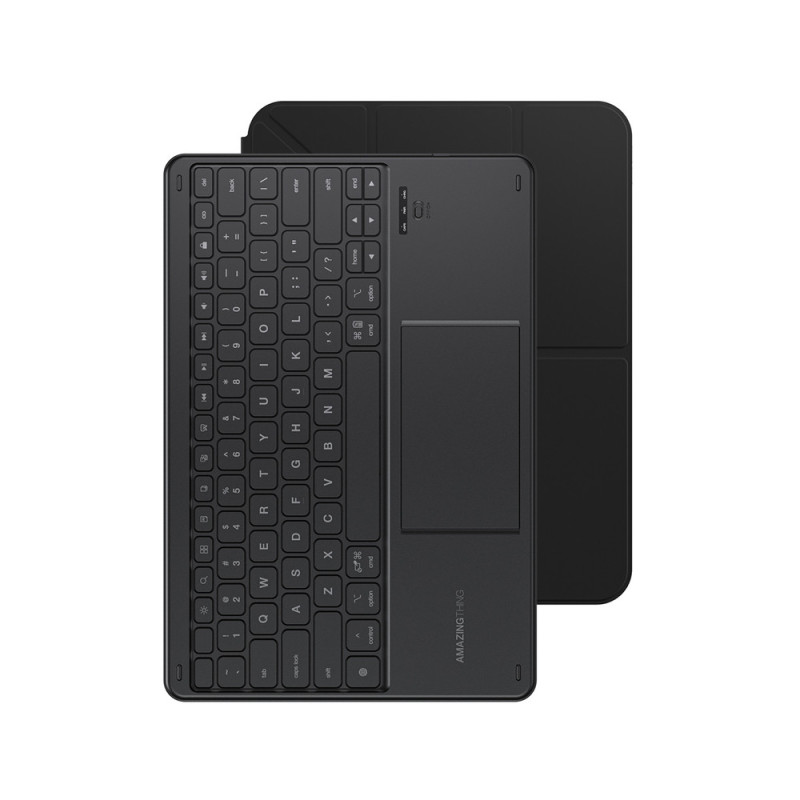 Pouzdro s klávesnicí AmazingThing Minimal Case Keylite Combo pro iPad 11" 2022/2025 - černé