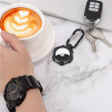 TECH-PROTECT TPUCARBON pouzdro pro Apple Airtag 1/2 černá