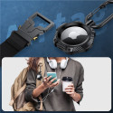 TECH-PROTECT TPUCARBON pouzdro pro Apple Airtag 1/2 černá