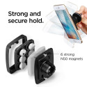 Držák do auta Spigen H12 VENT MAGNETIC - černá