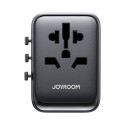 Cestovní adaptér Joyroom JR-TCW01 univerzální 17W EU / US / UK / JP / AU / CN - černý