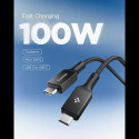Kabel Spigen EB10015CC ESSENTIAL USB-C 100 W 150 cm černý