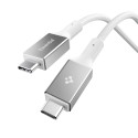 Kabel Spigen EB24015CC ESSENTIAL USB-C 240W 150 cm - bílá