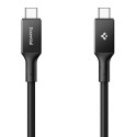 Kabel Spigen EB24015CC ESSENTIAL TYPE-C 240W 150 cm černý