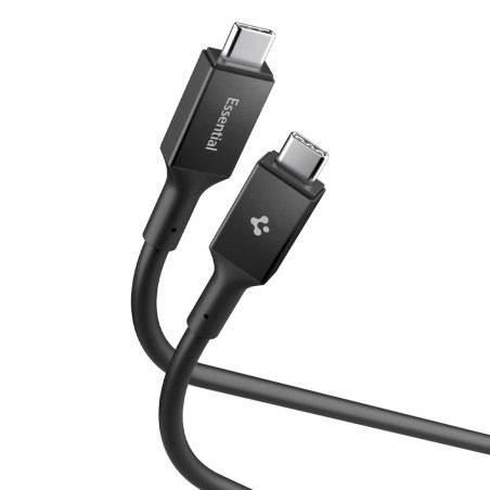 Kabel Spigen EB24012CC ESSENTIAL USB‑C 240W - black