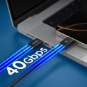 Kabel Spigen EB24012CC ESSENTIAL USB‑C 240W - black