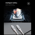 Kabel Spigen EB24012CC Essential USB‑C 240W 40 Gb/s bílý