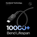 Kabel Spigen EB10010CC ESSENTIAL TYPE-C 100W 1m černý