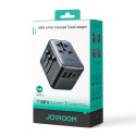 Cestovní adaptér Joyroom JR-TCW02 65W univerzální EU / US / JP / AU / UK / CN - černý