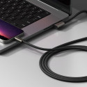 Kabel Ringke USB 3.2 Gen 2x2 Type-C 90° PD 240W 200 cm black