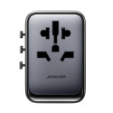 Cestovní adaptér Joyroom JR-TCW02 65W univerzální EU / US / JP / AU / UK / CN - černý