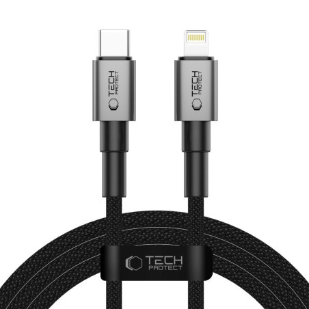 Kabel Tech-Protect Ultraboost DNA Lightning PD 27W 3A 2m - iron grey