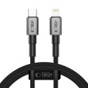 Kabel Tech-Protect Ultraboost DNA Lightning 27W/3A 1m - iron grey