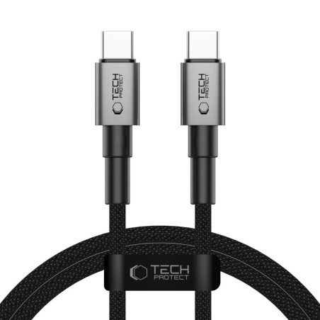 Kabel Tech-Protect ULTRABOOST DNA USB-C 100W/5A 100 cm - iron grey