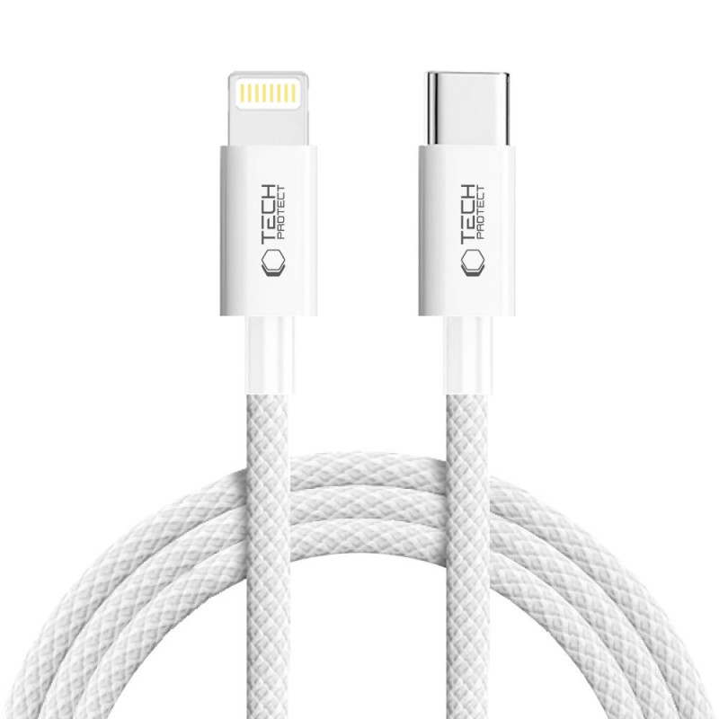 Kabel Tech-Protect ULTRABOOST LITE LIGHTNING pro zařízení s Lightning - cool grey