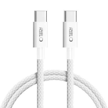 Kabel Tech-Protect ULTRABOOST LITE Type-C 60W/3A 1m cool grey