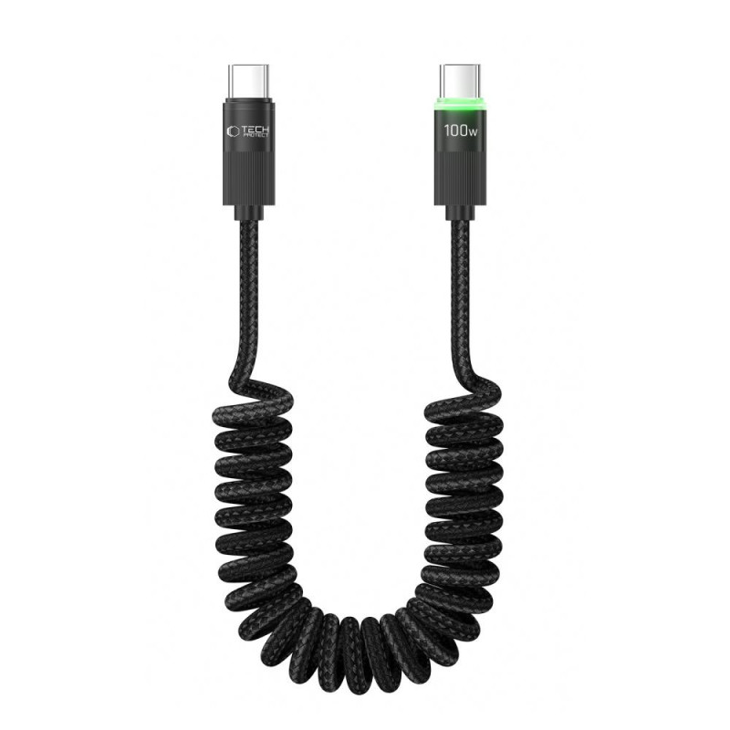 Kabel Tech-Protect UB20T ULTRABOOST pro nabíjení a data - černý
