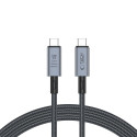 Kabel Tech-Protect ULTRABOOST MAX USB 4.0 8K - šedý