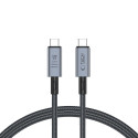 Kabel Tech-Protect UltraBoost Max USB 4.0 8K - šedý 100 cm