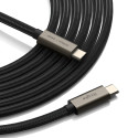 Ringke USB-C kabel 3.2 Gen 2x2 PD 240W 20 Gb/s 100 cm černý