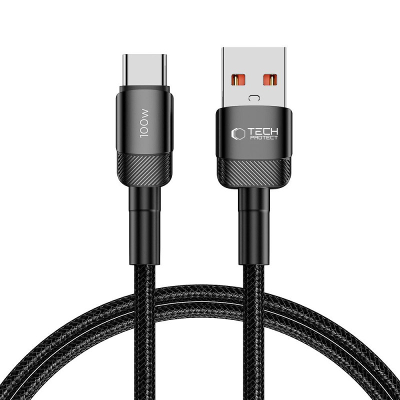 Kabel Tech-Protect ULTRABOOST EVO TYPE-C pro USB-C - černý