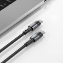 Kabel Tech-Protect ULTRABOOST USB-C 100W PD 5A 25 cm šedá