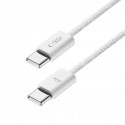 Tech-Protect ULTRABOOST CLASSIC USB-C kabel 60W - bílá