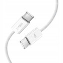 Tech-Protect ULTRABOOST CLASSIC USB-C kabel 60W - bílá