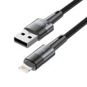 Kabel Tech-Protect ULTRABOOST Lightning 12W 2,4A 100cm šedý