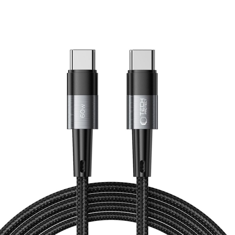 Kabel Tech-Protect ULTRABOOST pro USB-C zařízení - šedý