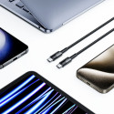 Kabel Tech-Protect ULTRABOOST USB-C 60W/3A 2m šedý