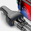 Nabíječka do auta Dudao R7S QC3.0 3x USB - bílá