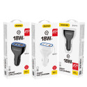 Nabíječka do auta Dudao R7S QC3.0 3x USB - bílá