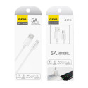 Dudao L4T kabel USB Type C 2.1A 1m white