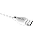 Dudao L4M 1m micro USB kabel 2.4A - bílá
