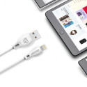Dudao L4M 1m micro USB kabel 2.4A - bílá