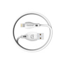 Dudao L4M 1m micro USB kabel 2.4A - bílá