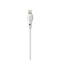 Kabel Dudao L4L 1m USB / Lightning 2.4A - bílá