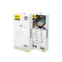 Dudao L2L 1m USB/Lightning 3A kabel – bílá