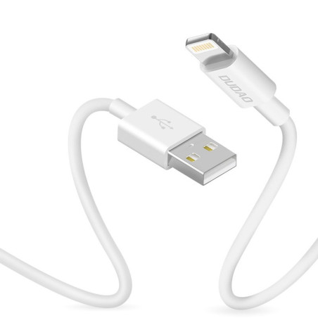 Kabel Dudao L1L USB/Lightning 3A 1m bílý