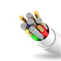 Kabel Dudao L1L USB/Lightning 3A 1m bílý