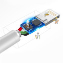 Kabel Dudao L1L USB/Lightning 3A 1m bílý