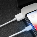 Kabel Dudao L1L USB/Lightning 3A 1m bílý