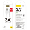 Kabel Dudao L1L USB/Lightning 3A 1m bílý