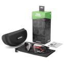 Cyklistické fotochromatické brýle Rockbros SP216BK UV400 - černá/červená