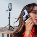 Selfie tyč se stativem Wozinsky WC1Y2S pro telefon černá